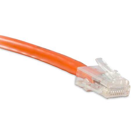 Enet Cat6 Orange 3Ft No Boot Patch Cable C6-OR-NB-3-ENC